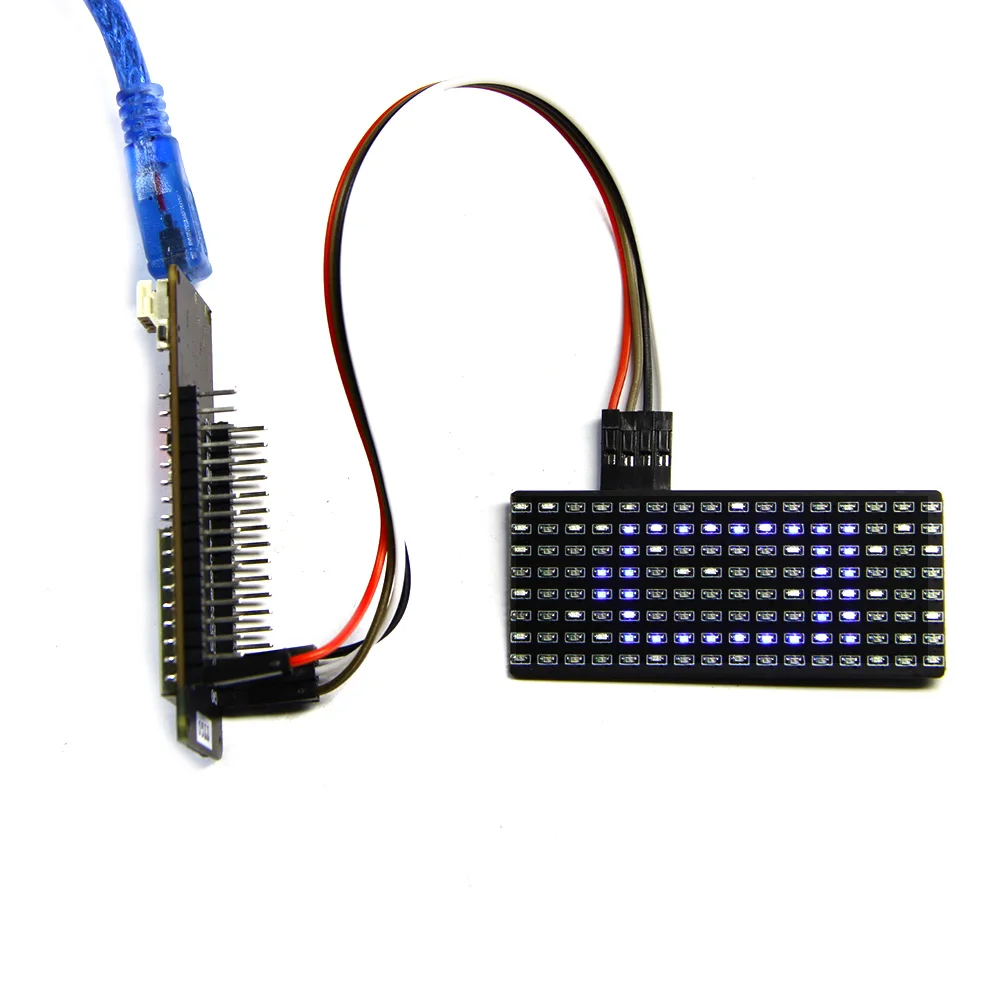 LILYGO®Панель выражения Синяя светодиодная Плата дисплея для ESP32 ESP8266 Mircobit|Печатные