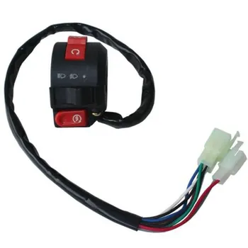 melhor Luz Matar Começo Elétrico Interruptor De Controle Para A Esquerda Para 50Cc-150Cc Quad 4 Dune Buggy Wheeler Quad Motos De Alto Desempenho