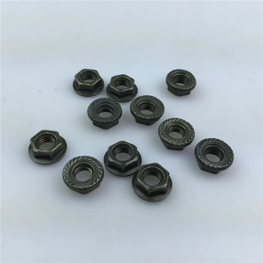 

For standard parts High anti-loosening flange nuts Screws accessories Screw cap Rosette cap M6 scooter backrest