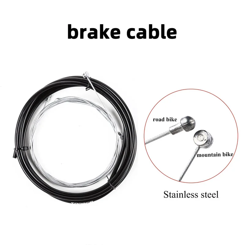 BUCKLOS MTB Road Bike Brake Lever Set Shift Line Cycling Fixed Gear Shift Cable