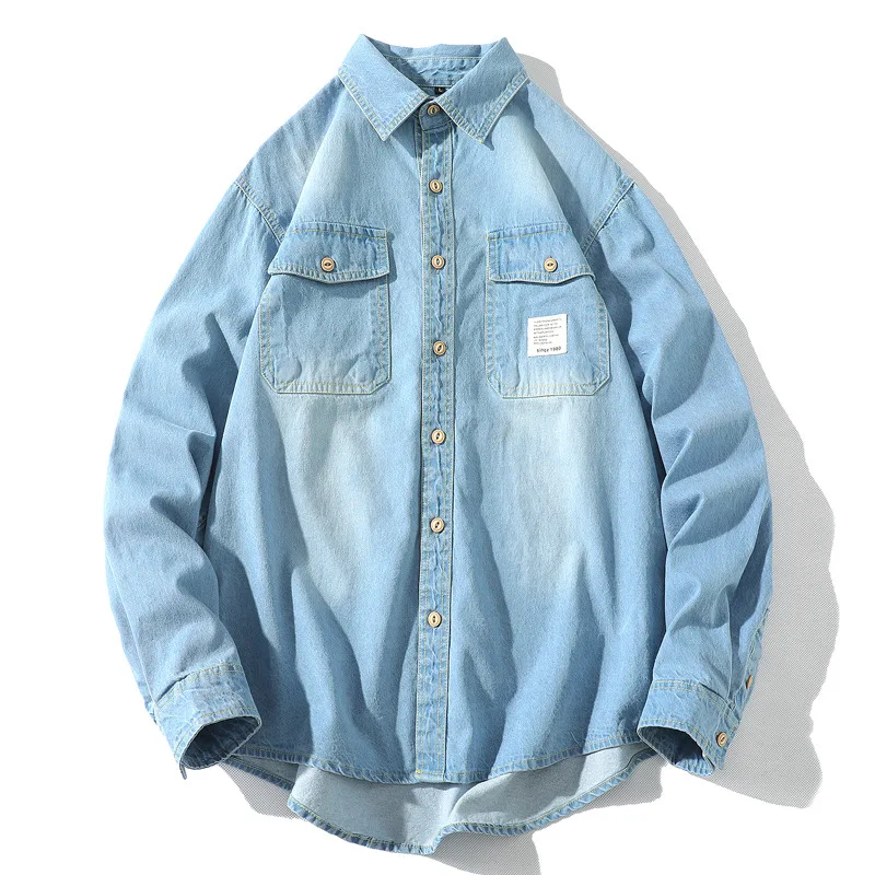 Denim Jacket Long Sleeve Trend self 