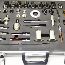 Инжектор common rail инструмент для разборки с алюминиевой коробкой полный набор инструментов для ремонта инжектора common rail всего 38 штук