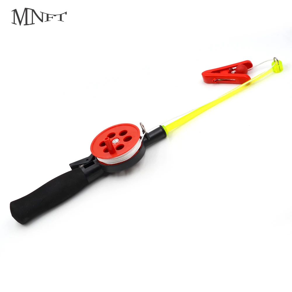 MNFT1PcsMiniPlasticWinterShrimpIceFishingRodReelPlasticFoam