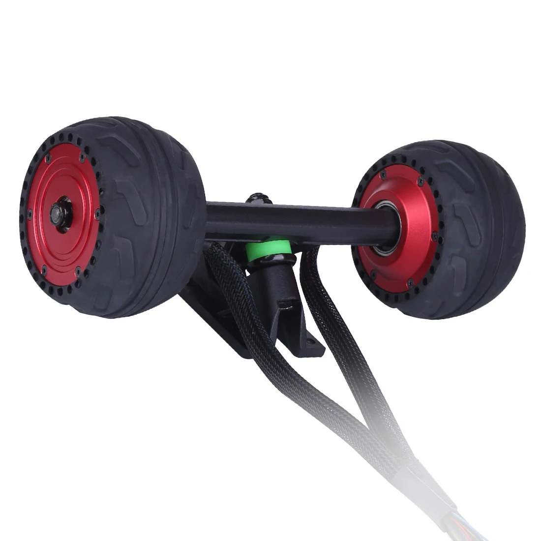 US $153.99 105 X 65mm Hub Motor With NonReplaceable All Terrain Rubber Wheels Electric Skateboard Accessories Sports Toys Modift Part Red