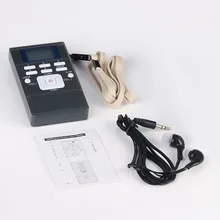 Портативное минирадио цифровой светодиодный дисплей FM двухканальный проигрыватель стерео с портативными наушниками радио для ходьбы OD889