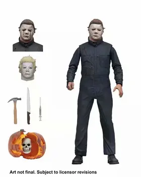 

18cm Neca New Halloween Ultimate Michael Myers Action Figure PVC Movable collection of toy gifts