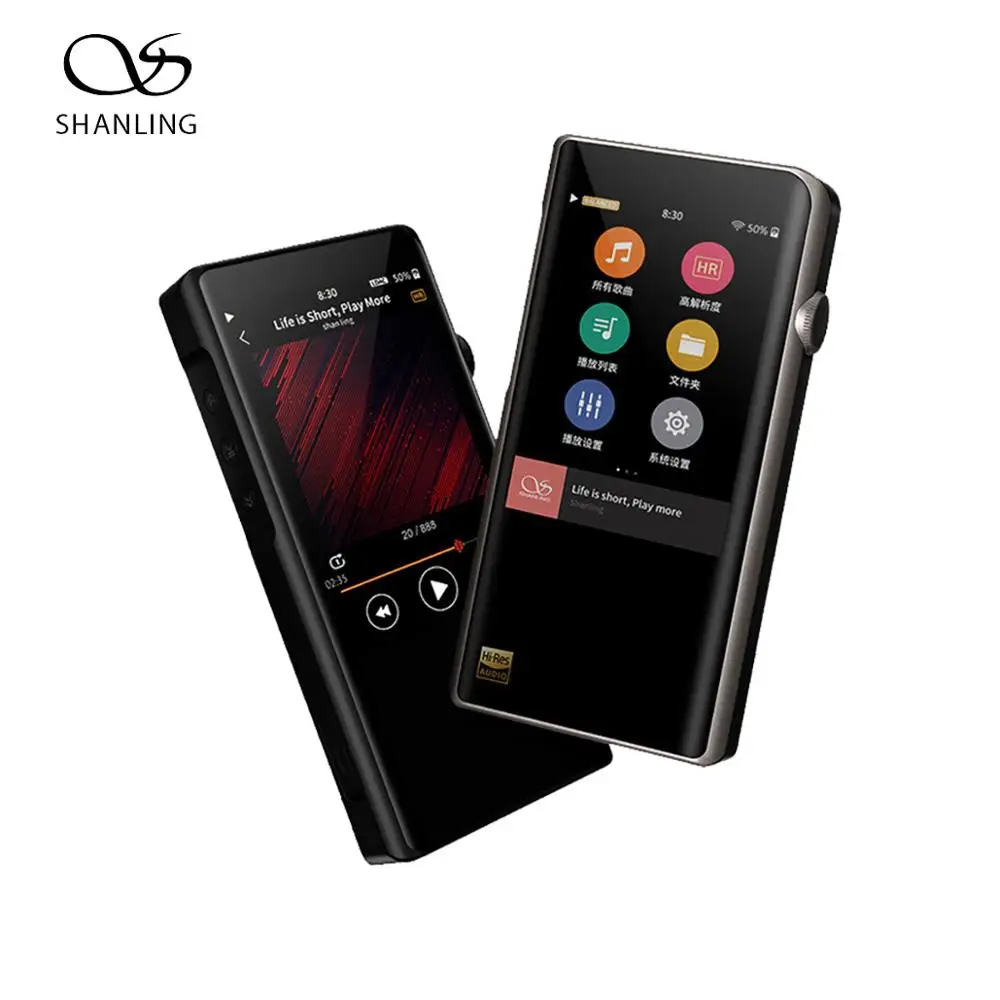 Проигрыватель SHANLING M5s AK4490EQ AD8397 32 бит/768 кГц Bluetooth wifi DAP FALC без потерь MP3 плеер DSD256 Hi Res