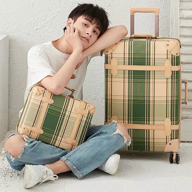 Travel tale 2" 24" 2" 28" дюйма spinner ретро чемодан на колёсиках Кабина набор чемоданов в винтажном стиле багаж на ролликах для дам