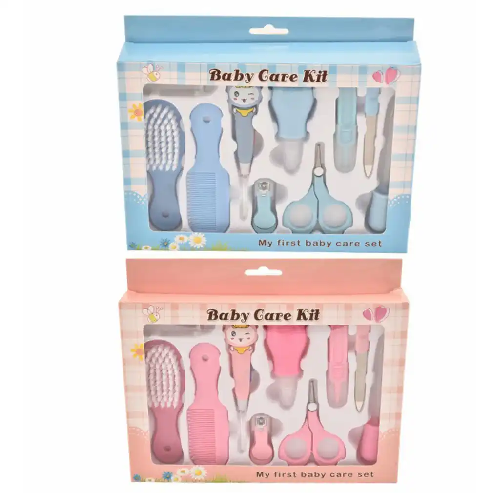 Mother And Baby Supplies Neutral Baby Care Gift Box Creative Children Nail Clippers Baby Care Scissors Comb10pcs Set Nail Care Aliexpress