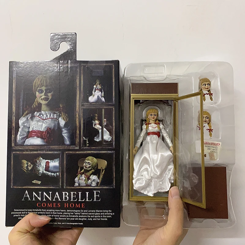 NECA Annabelle Comes Home Action Figure, Versão Original Toy Model