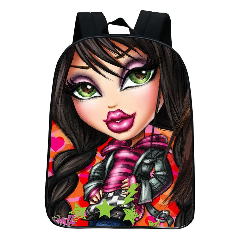 Bratz Backpack Children Funny Cartoon Kindergarten Mini Rucksack Baby Boys Girls Kids Anime Knapsack Mochila Bratz Cosplay