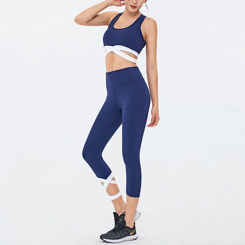 2 Piece Set Workout Clothes Gym Women Sports Bra and Leggings Set Sportswear Women Hit Color Gym Clothing Athletic Yoga Set 2 Piece Set Workout Clothes Gym Women Sports Bra and Leggings Set Sportswear Women Hit Color Gym Clothing Athletic Yoga Set
