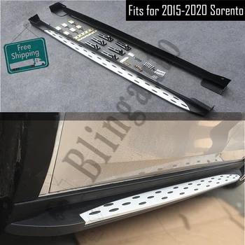 شراءيناسب لكيا سورينتو 2015-2020 2 قطعة اليسار اليمين تشغيل مجلس الجانب خطوات Nerf بار دواسة سيارة الجانب الدرج