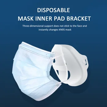 

Silicone 3D Mask Support For Face 95 Universal Mask Bracket For Better Breathing Space Durable Mask Support Masque Holder Masque
