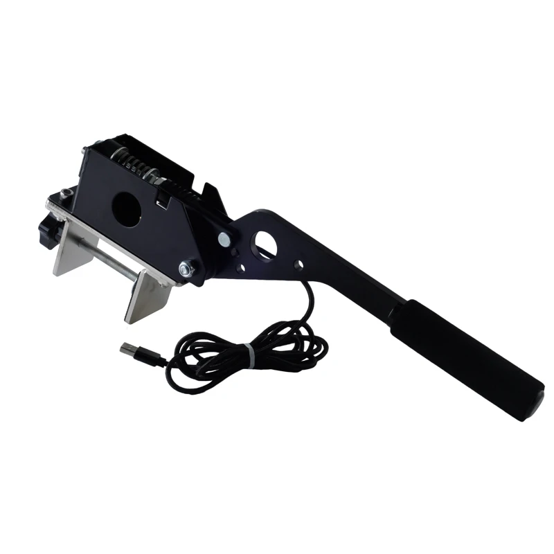 USB Racing Handbrake with Clamp for Logitech G29/G27/G25, T500, FANATEC, OSW, DIRT RALLY, SIM Racing Games, PC Parts, Realistic