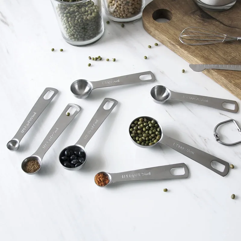 

Measuring Spoons Stainless Steel 9pcs/set Kitchen Measuring Tools Set For Cooking Baking