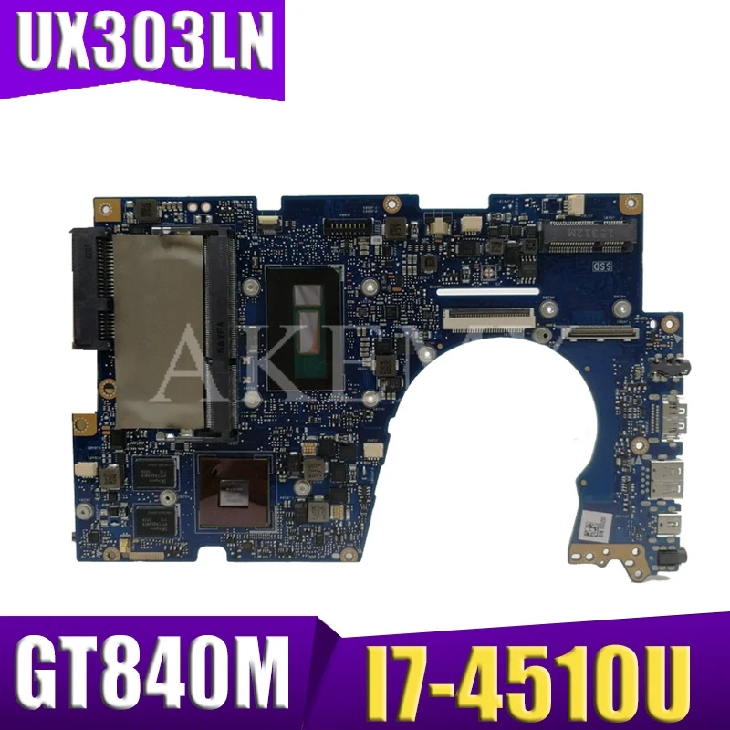 Материнская плата UX303LN I7-4510U GT840M для ASUS Chromebook UX303LB UX303L UX303 ноутбука | Компьютеры и