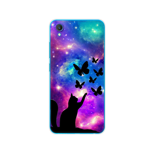 Vivo Y1s Cases Soft Silicon TPU Back Cover Phone Case For VIVO Y1S Y 1s Y1 s VivoY1s 2020 Case 6.22 inch Coque Shell flower