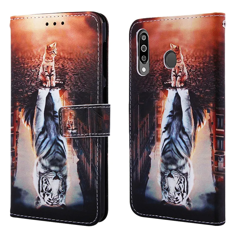 Wekays чехол для samsung A10e A20e A40s Мультфильм кожаный флип Fundas чехол для samsung Galaxy A10E A20E A40S чехол для телефона