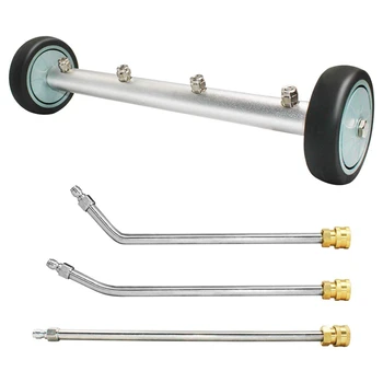 

16-Inch Dual-Purpose Undercarriage Pressure Washer Cleaner,Power Washer Surface Cleaner Attachment, with 30,45 Degree Angled Wan