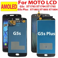 Amoled per Motorola Moto G5S LCD XT1793 XT1794 XT1792 Touch Screen Digitizer assemblare per Moto G5S Plus Display XT1803 G5s LCD