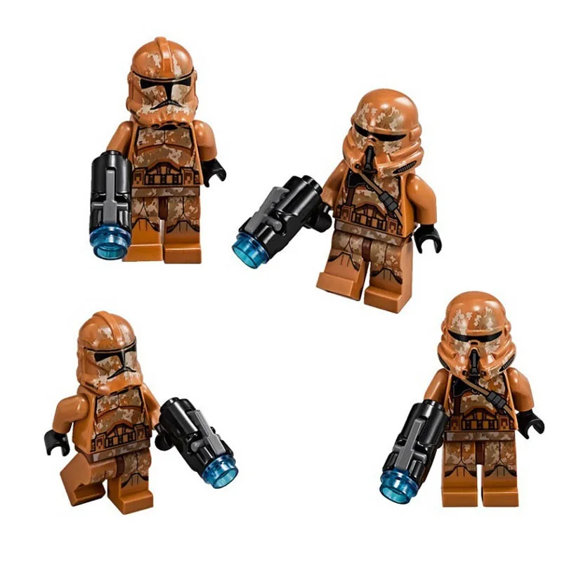 10368 Звездные войны Geonosis Troopers модель фигурки блоки Рождественский подарок Строительные кирпичи игрушки для детей