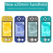 

NEW2022 Game Console Newest 4.3 Inch Handheld Portable Game Console Dual Joystick 8GB Preloaded 1000 Free Games Support TV Out