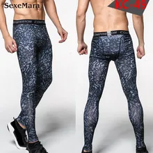 SexeMara, камуфляжные штаны, Мужские штаны для фитнеса, мужские компрессионные штаны для бега, бодибилдинга, трико, леггинсы