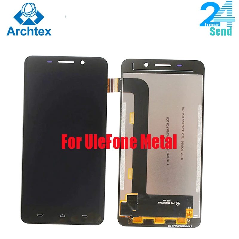 Оригинальный металлический ЖК дисплей UleFone кодирующий преобразователь