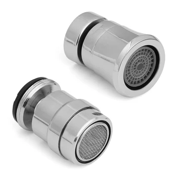 

Silvery Copper Faucet Nozzle Filter Sprayer Water Saving Tap Head 360 Degree Aerator Kitchen Bathroom Flexible Home Hardware