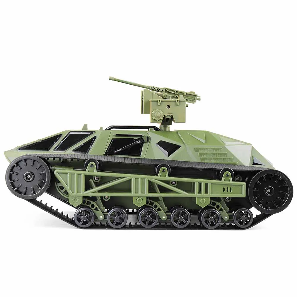 Feilun FC138 1/12 rc Танк 2,4 г 30 км/ч Электрический бронированный внедорожник с дистанционным управлением RTR армейский зеленый модель игрушки