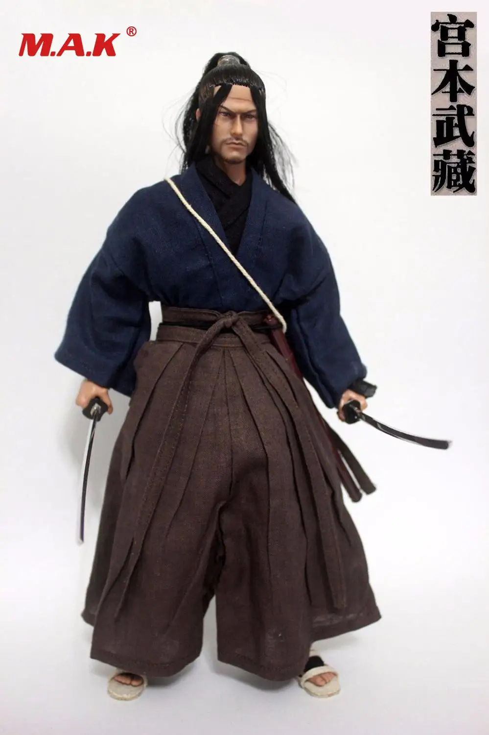 1/6 scale man head sculpt древний японский самурайский Ронин Miyamoto Musashi мужской модельный комплект одежды игрушка с мечом сандалии