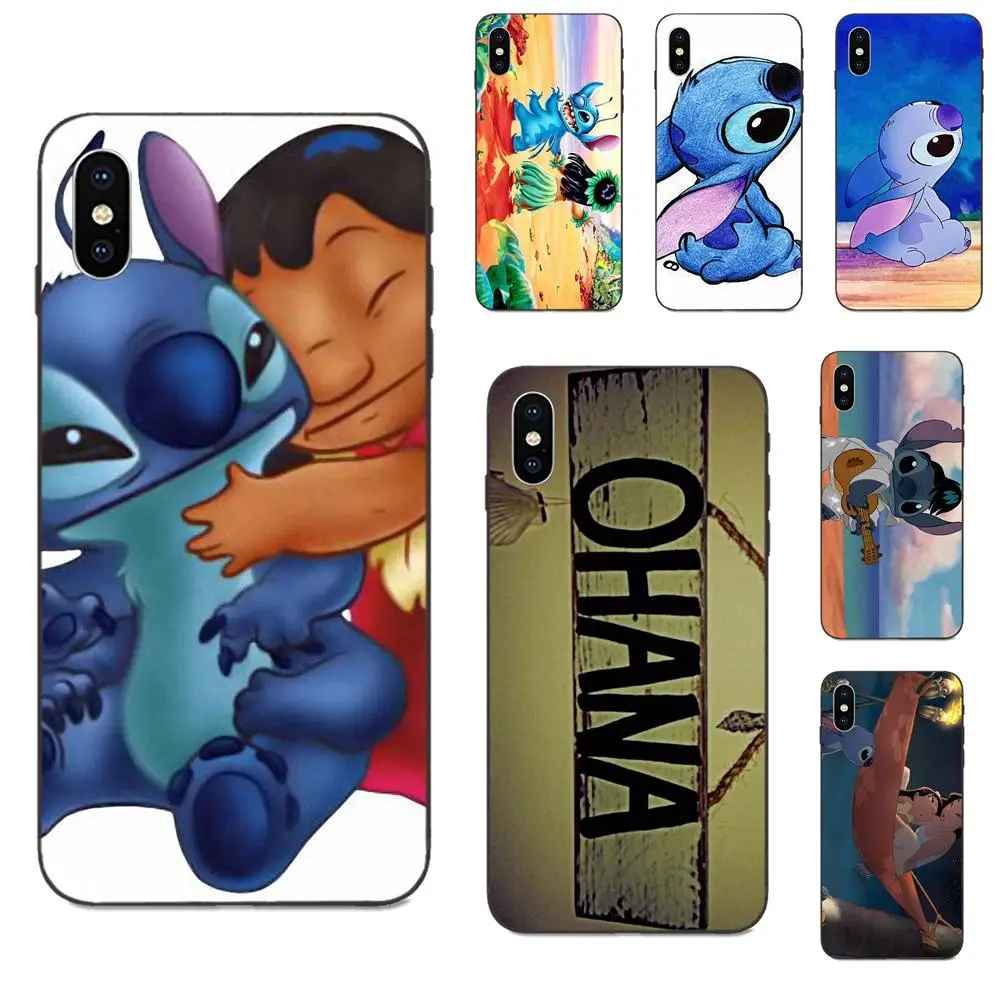 Ohana значит семья с принтом &quotЛило и Стич: Охана для Huawei NOVA 2 2S 3i 4 4e 5i Y3 Y5 II Y6 Y7 Y9 Lite Plus