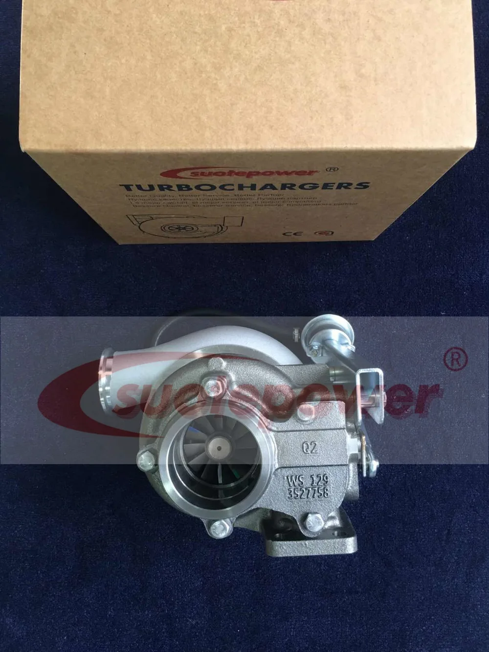P/N 9100-0115-0013 Замена suotepower HX35 Турбокомпрессор 3590092 3590093 3800988 для Cummins различные Cummins Ford различные