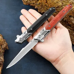 Stylo magique de 95mm, outils de poche EDC pour l'extérieur, couteau de coupe de Camping pliant, couteau à fruits, Mini couteau droit et tranchant 