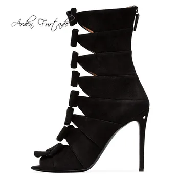 

Arden Furtado Summer Fashion Trend Women's Shoes Sexy Elegant Ladies Boots Classics pure color Zipper Elegant Cool boots