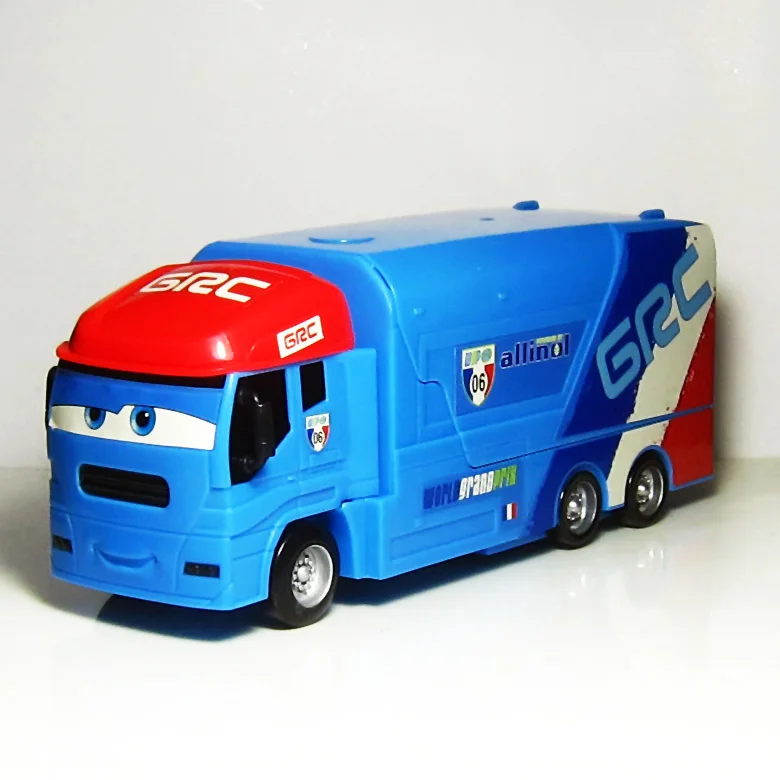 Truck Disney Pixar Cars 2 3 игрушки Молния Маккуин Джексон шторм Mack Uncle Truck 1:55 литой модельный автомобиль игрушка детский подарок на день рождения - Цвет: Truck