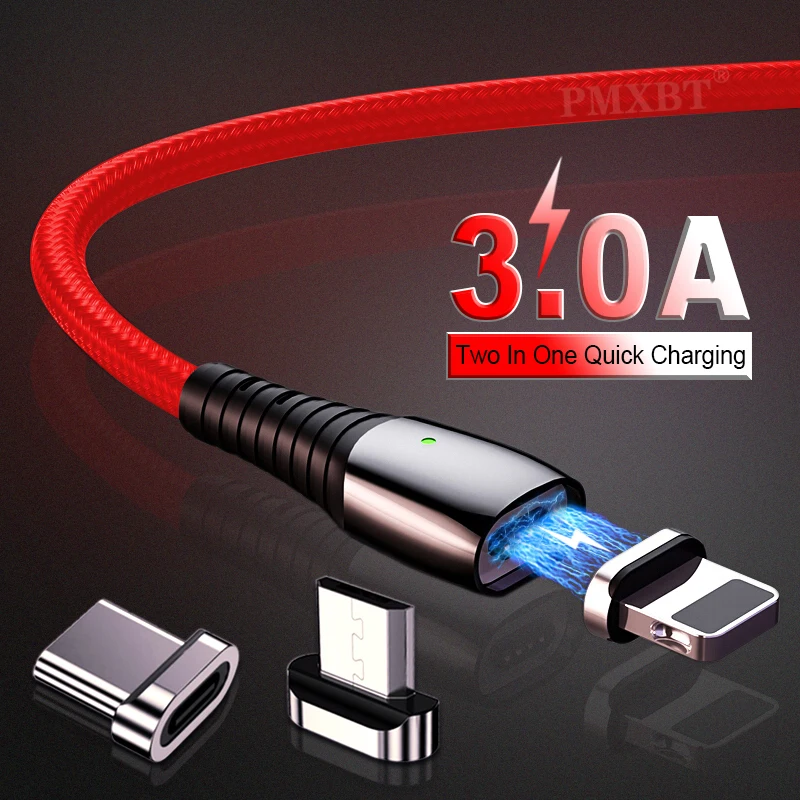 Новинка 2020 магнитный USB-кабель для быстрой зарядки типа C кабель Micro USB передачи