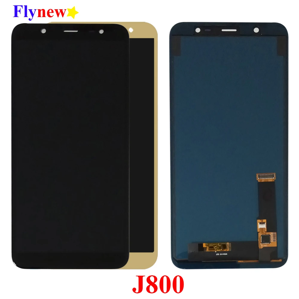 For Samsung Galaxy J8 2018 J810 Screen LCD Display Touch Adjust Brightness Panel SM-J810M J810F J810Y J810G Replace Parts | Мобильные