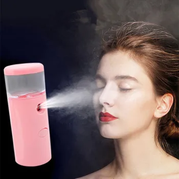 

Portable Air Humidifier USB Rechargable 35ML Handheld Water Meter Ultrasonic Charging Diffuser Mini Milk Face Oil Steamed