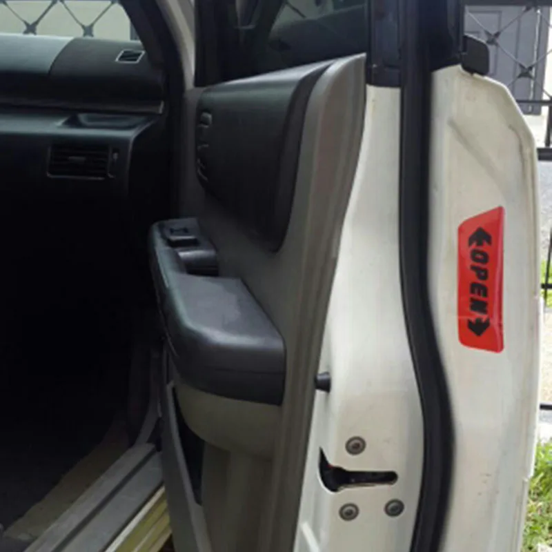 

Surprise price!! 4Pcs (1 page) Car Door OPEN reflective stickers car door warning sticker high visibile waterproof