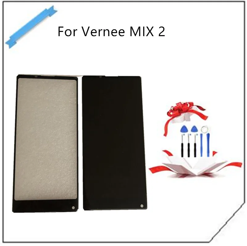 6 0 дюйма для Vernee Mix 2 ЖК-дисплей и сенсорный экран дигитайзер в сборе запасные