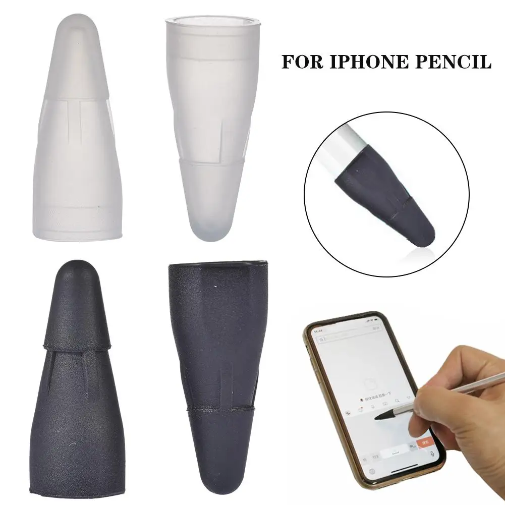 1pcs High Quality Protective Cap For IPhone Pencil Silicone Tip Set Cover Anti-fall Scratch Case | Электроника