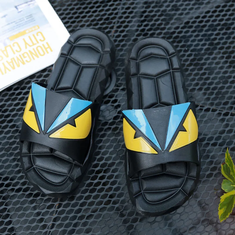 

Casual Men Soft Massage Beach Slippers Summe Casual Shoes Anti-Slip Mens Shower Slippers Hot Designer Men Slide Flip Flops