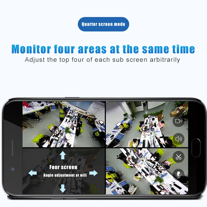 Panoramic Camera 360 Degree Rotating Smart Home HD Camera Wireless Network Camera NC99
