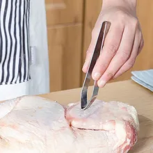 Приспособление для удаления рыбных костей из нержавеющей стали плоскогубцы Пинцет Съемник Пинцет щипцы пикапы посуда кухонный инструмент для морепродуктов