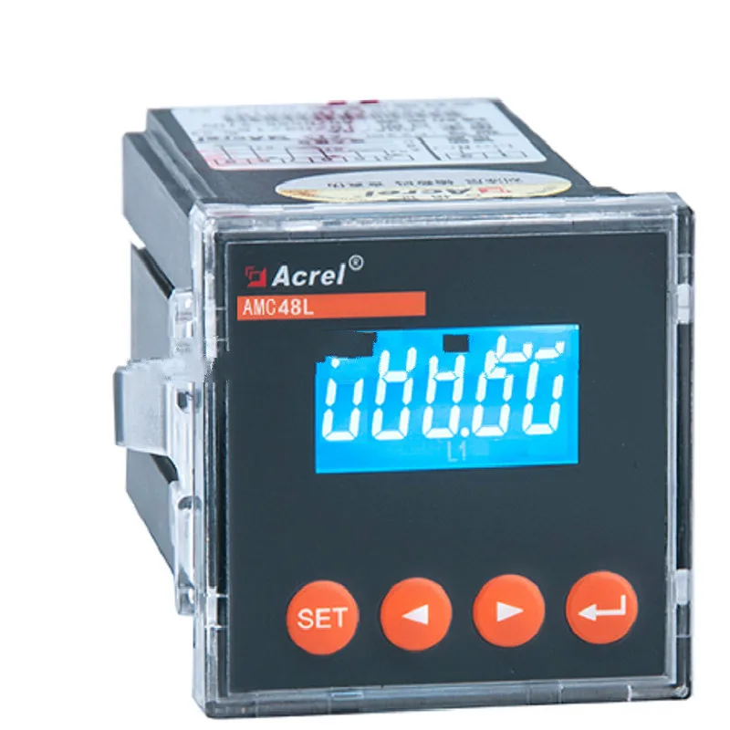 

Factory price LCD three phase panel voltage meter digital ac voltmeter AMC48L-AV3 ACREL small size 48*48mm volt meter AC 0~400V
