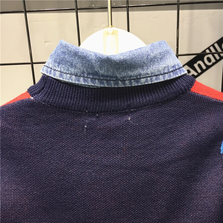 Childrenswear Autumn New Products Korean-style BOY'S Knitted Sweater Ah12105 C31001 C12259