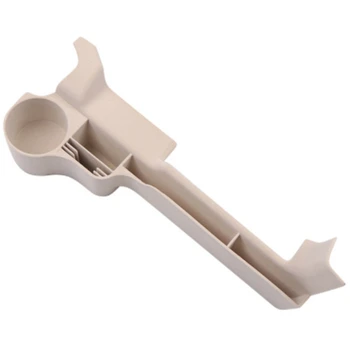 

Left Car Interior Cup Holder Storage Box for Toyota Land Cruiser 200 2016 2017 2018 2019(Beige)