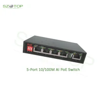 

Free Shipping POE Switch 5 Port Ethernet Smart Switcher 250m long Distance Ethernet Network 4*POE Port+ 1*RJ45 Port